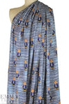 Dutch digital 'Winnie the Blue' knit Oeko-Tex cert. .875 yds