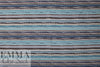 Dutch digital 'fairisle blues' cotton knit Oeko-Tex cert. 1.375 yds