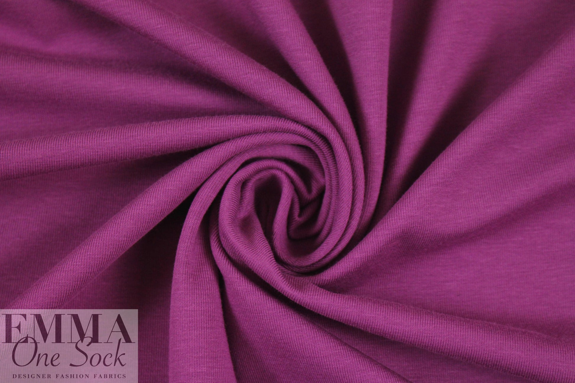 Dutch 240 gms cotton/lycra knit - magenta .66 yds