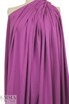 Dutch 220 gms cotton/spandex knit - magenta 1.125 yds