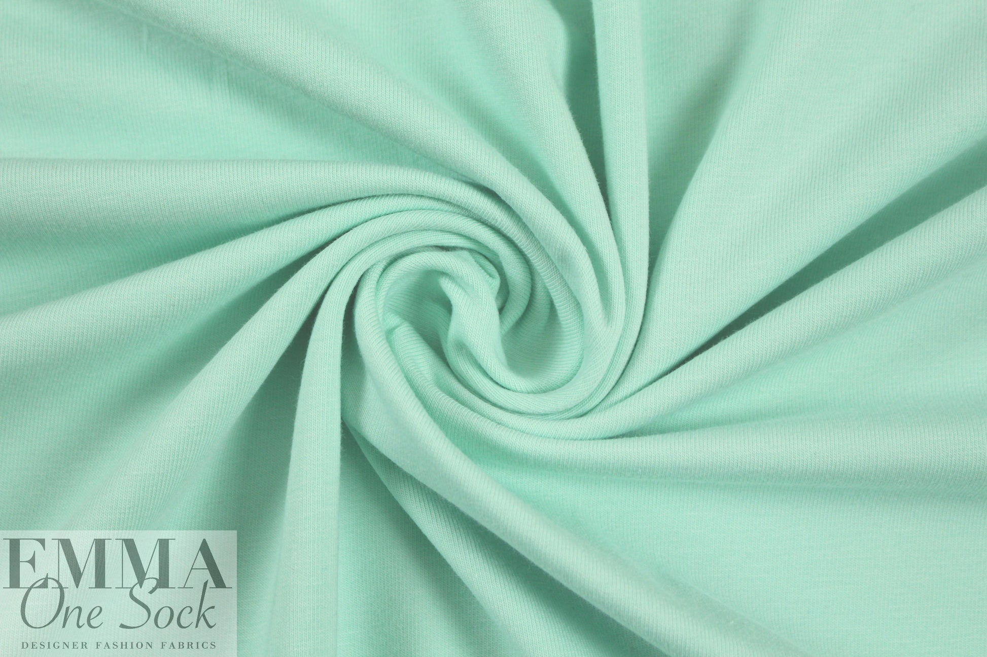 Dutch 240 gms cotton/lycra knit - mint 1.75 yds