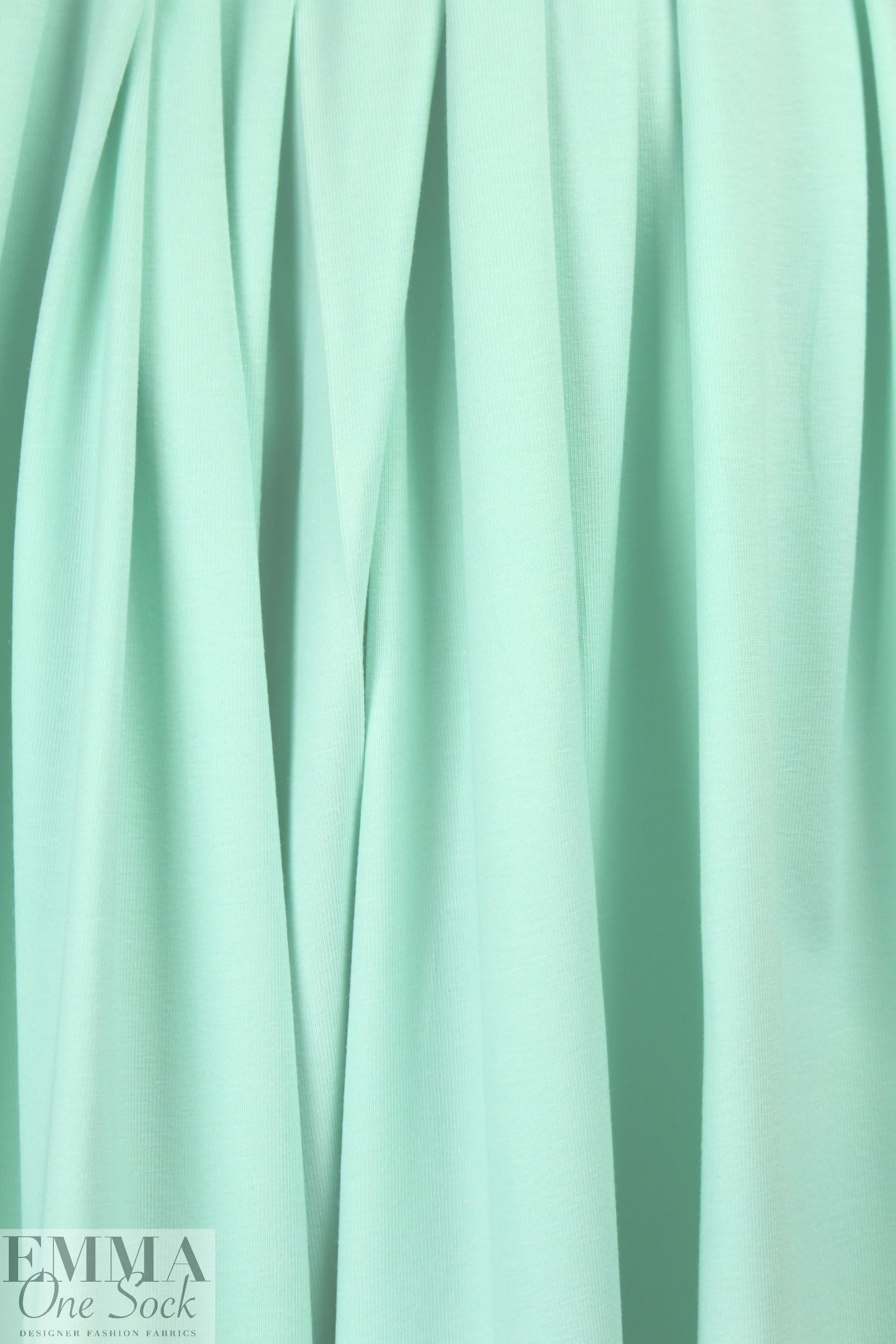 Dutch 220 gms cotton/lycra knit - mint .75 yds