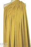 Dutch 220 gms cotton/lycra knit - mustard 1.25 yd