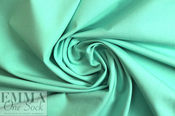 Dutch 220 gms cotton/spandex knit - cool mint 1.25 yds