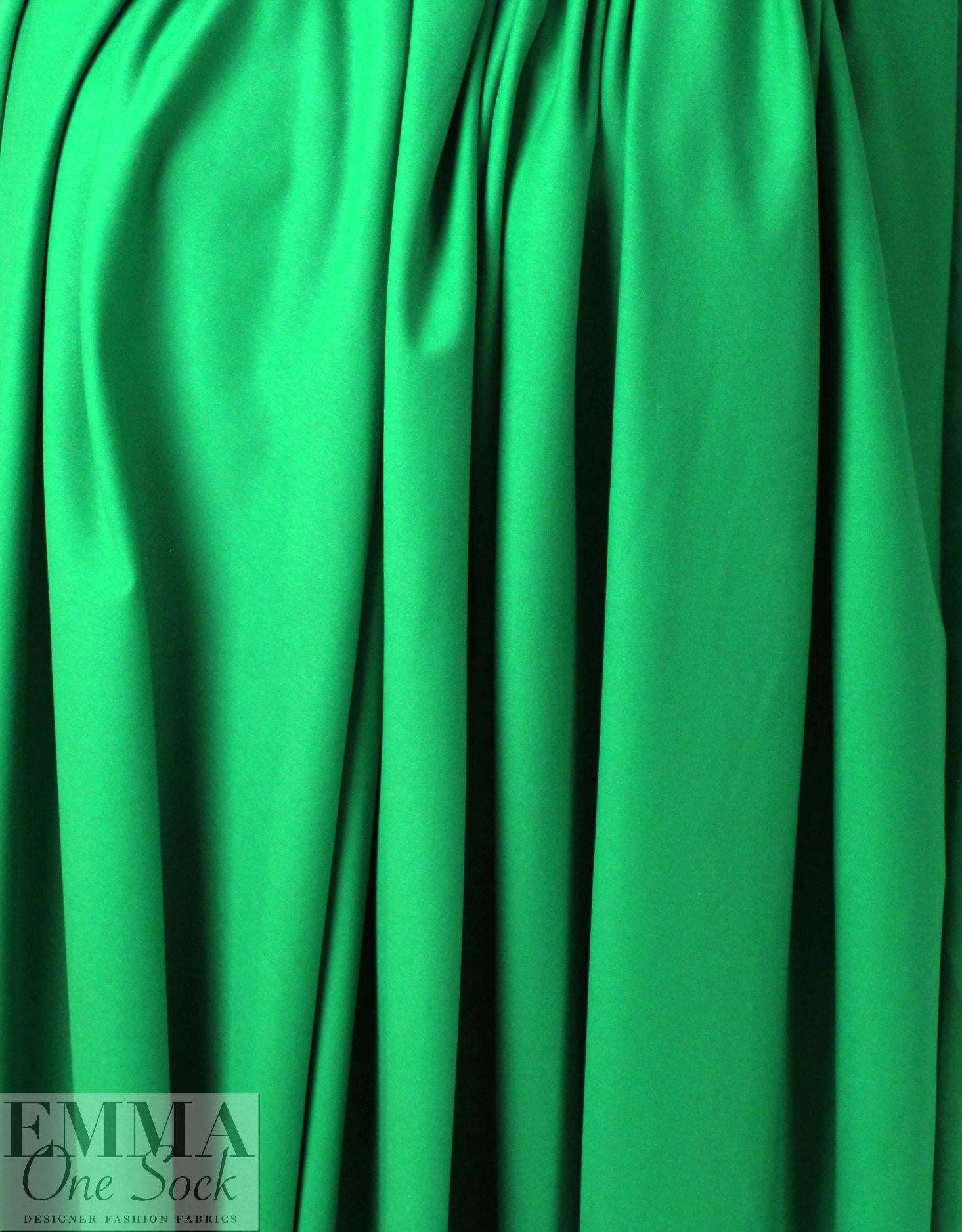 Dutch 220 gms cotton/spandex knit - kelly 1.375 yds