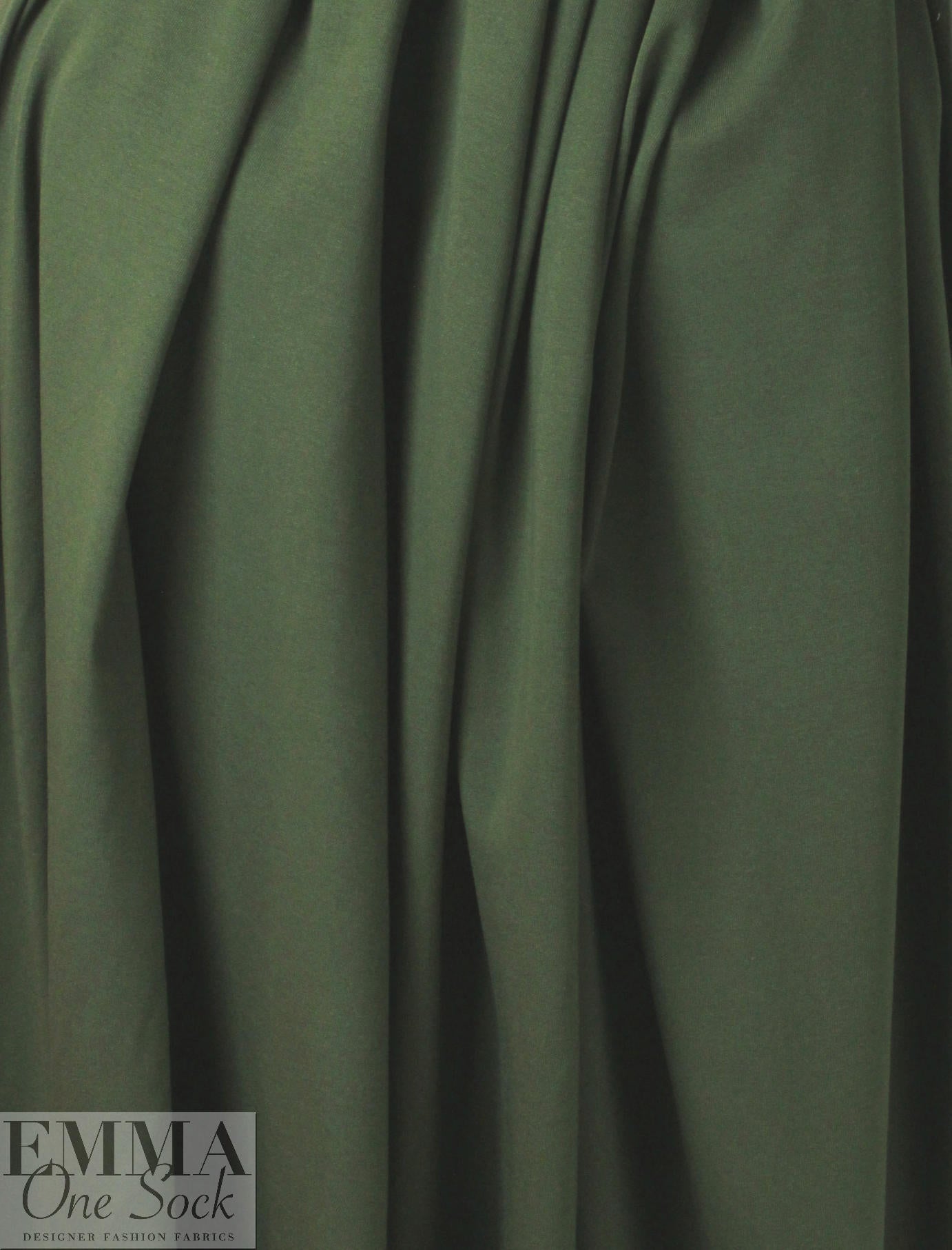 Dutch 220 gms cotton/spandex knit - loden 1.25 yds