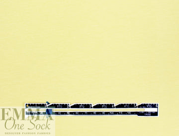 Dutch 220 gms cotton/spandex knit - lemon ice 1.625 yd