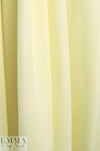 Dutch 220 gms cotton/spandex knit - lemon ice 1.625 yd