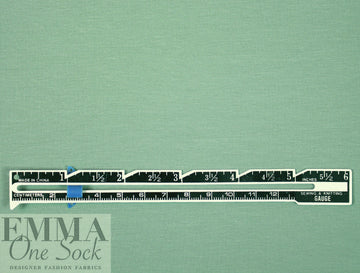Dutch 220 gms cotton/spandex knit - dusty sage .625 yds