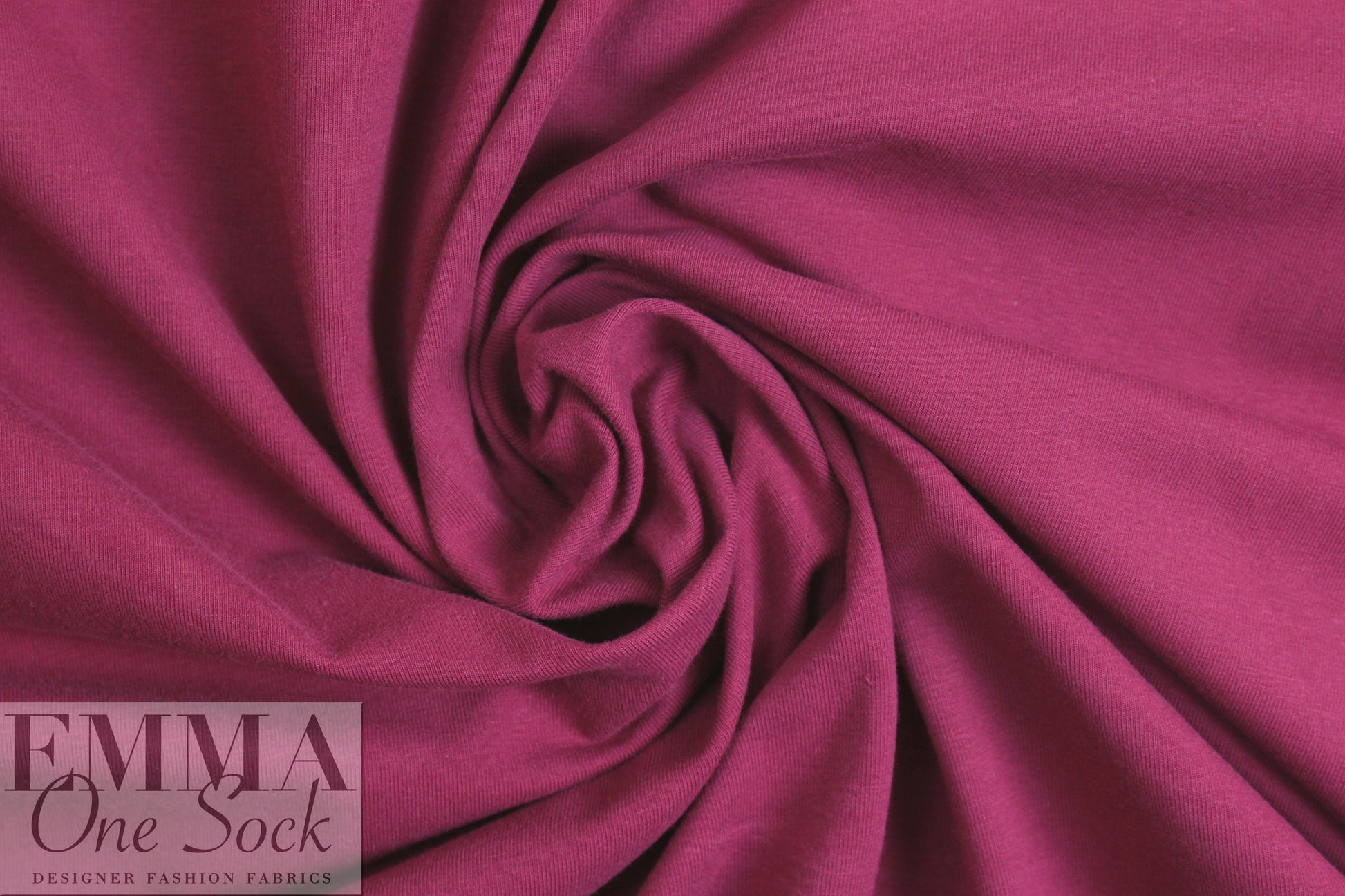 Dutch 220 gms cotton/spandex knit - red plum 1.5 yds