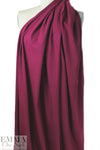 Dutch 220 gms cotton/spandex knit - red plum .75 yd
