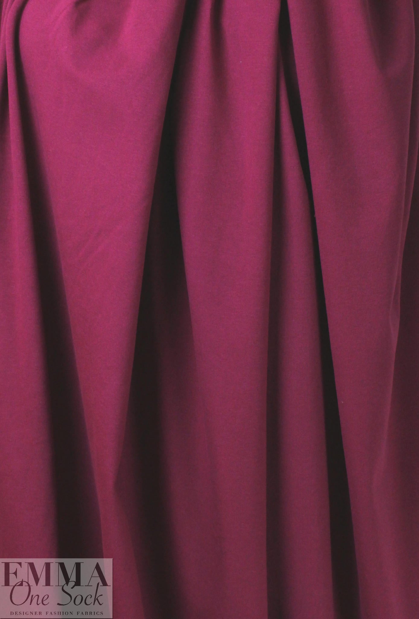 Dutch 220 gms cotton/spandex knit - red plum .75 yd