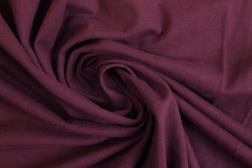 Dutch 220 gms cotton/spandex knit - wine 1.5 yds