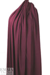 Dutch 220 gms cotton/lycra knit - wine .75 yds