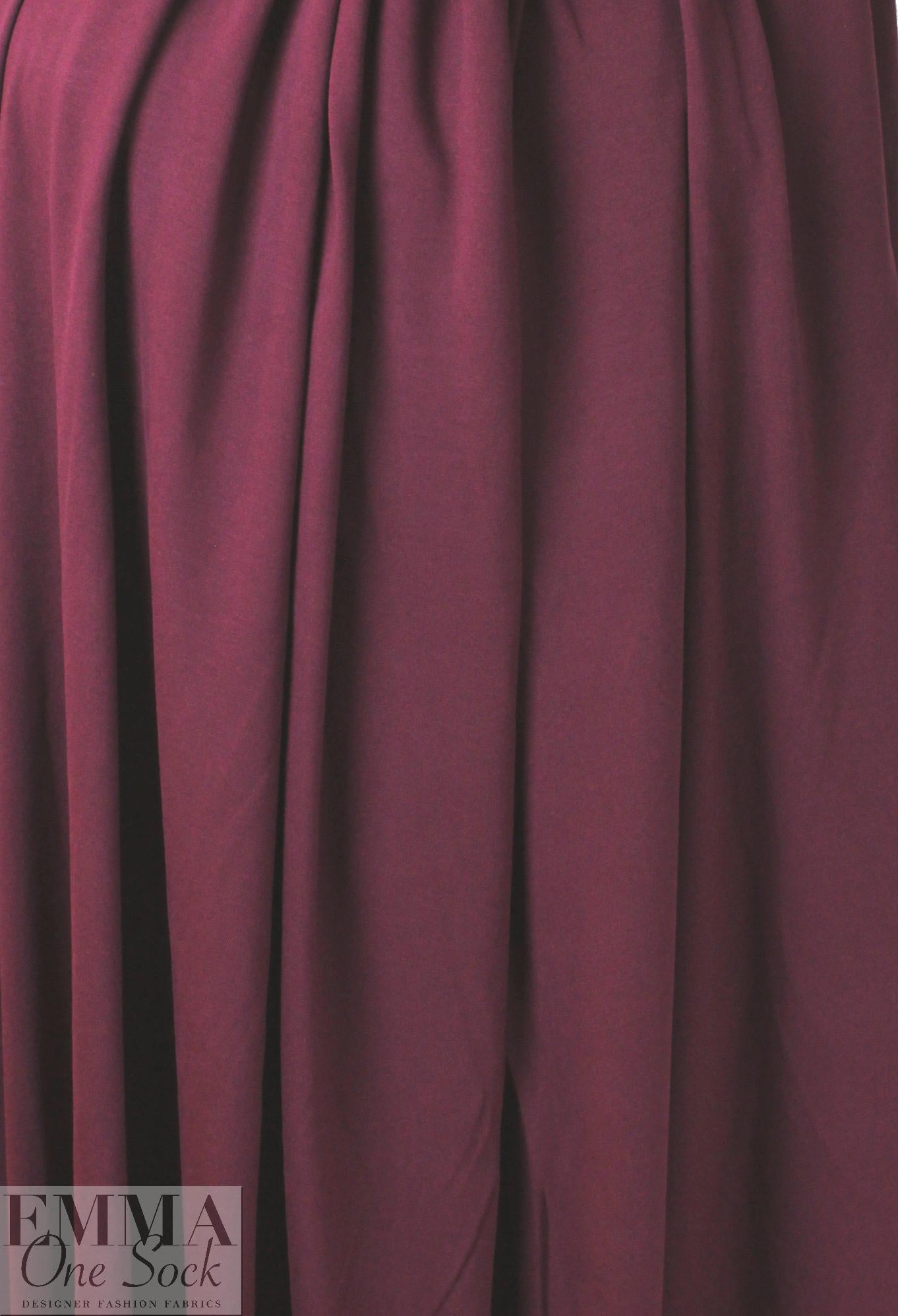 Dutch 220 gms cotton/spandex knit - wine .875 yds