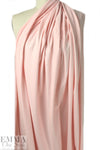 Dutch 220 gms cotton/spandex knit - pink dogwood 1.25 yds