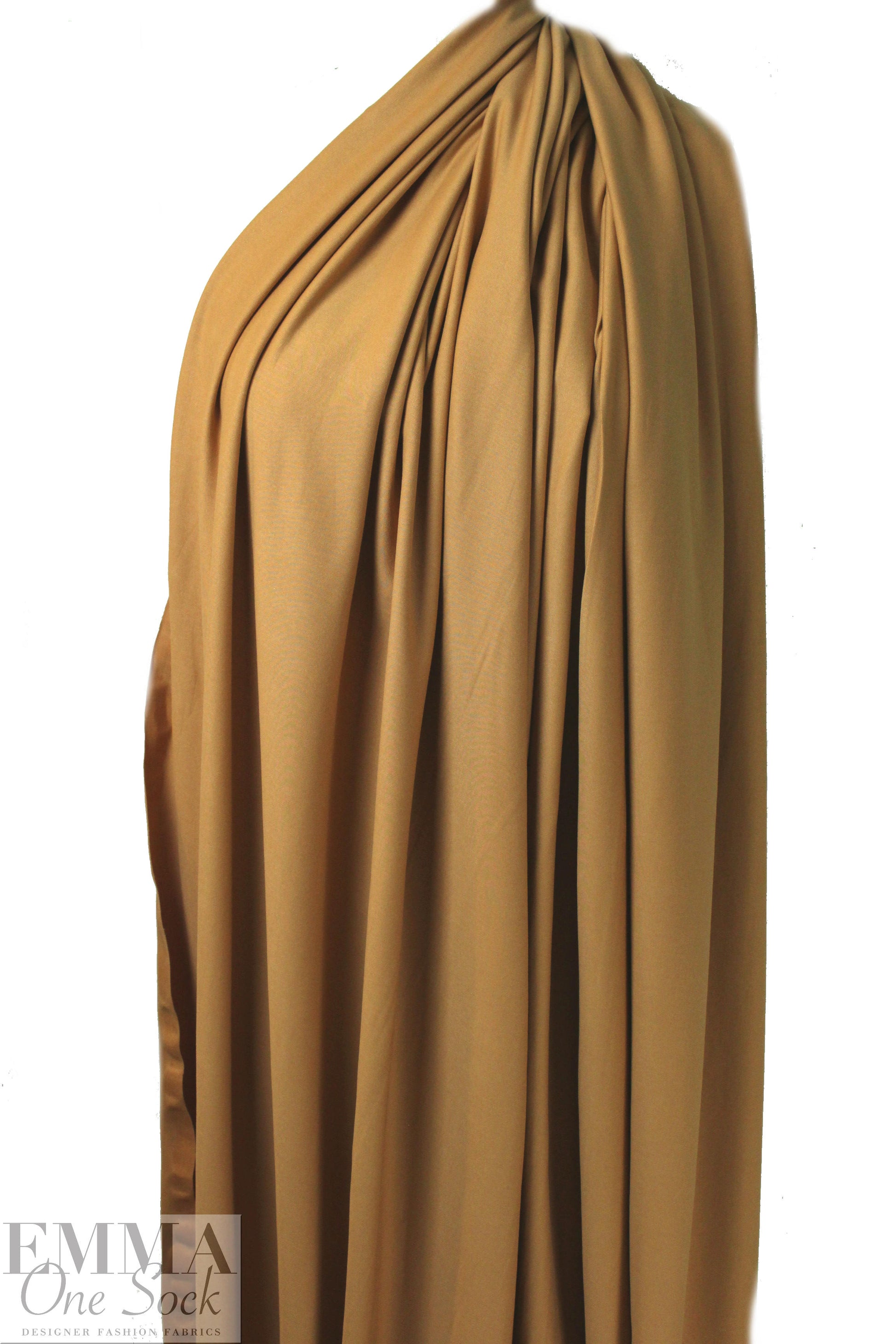 Dutch 220 gms cotton/lycra knit - butterscotch .5 yds