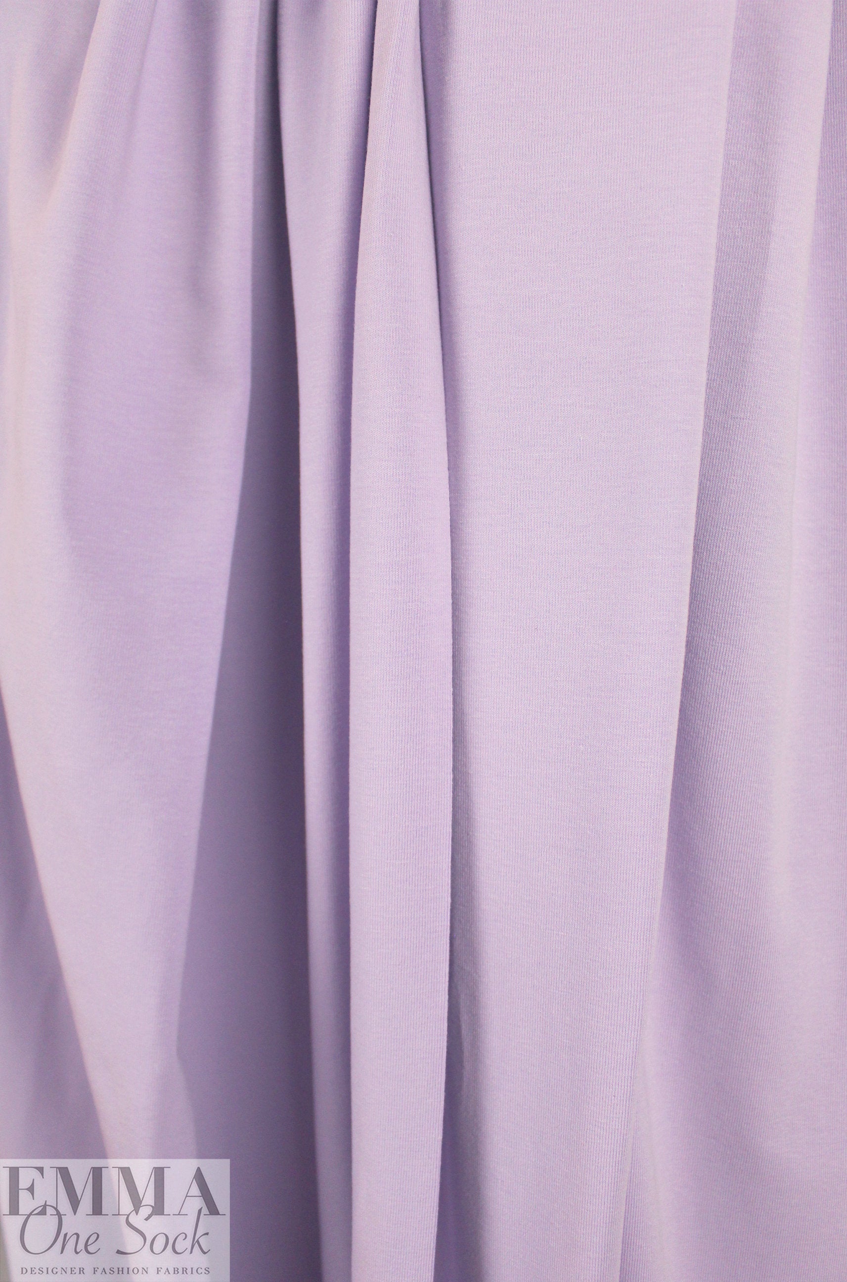 Dutch 220 gms cotton/spandex knit - lavender 1.25 yds