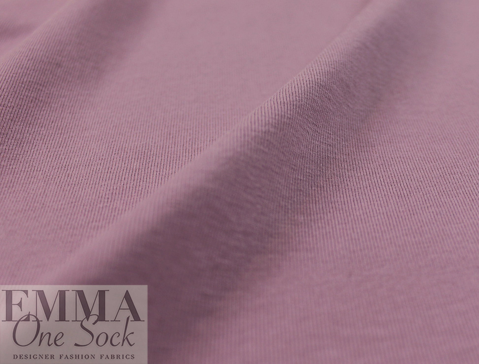 Dutch 220 gms cotton/spandex knit - dusky orchid 1.125 yds