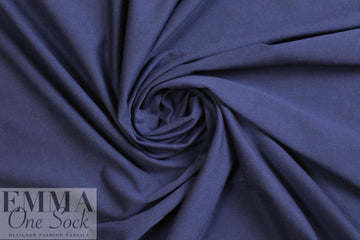 Dutch 220 gms cotton/spandex knit - dark navy 1.25 yds