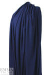 Dutch 220 gms cotton/spandex knit - dark navy .75 yds