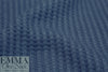 Dutch cotton waffle knit - marine - Oeko-Tex certified .75 yds