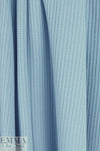 Dutch cotton waffle knit - dusty blue - Oeko-Tex certified 1.875 yd