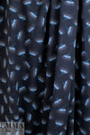 Dutch digital 'seeding flower' cotton knit Oeko-Tex cert. 1.375 yds