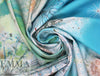 Dutch digital 'deco dandelion' knit Oeko-Tex certified panel  2.2 yds - 1 Panel