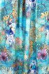 Dutch digital 'Greek fantasy' cotton knit Oeko-Tex cert. 1.625 yds