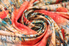 Dutch digital 'poppy meadow' cotton knit Oeko-Tex cert. 1.25 yd