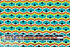 Dutch digital 'deco flower chain' cotton knit Oeko-Tex cert. 1.625 yd