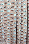 Dutch digital 'magic bus' cotton knit Oeko-Tex cert. 1.25 yd