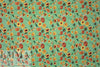 Dutch digital 'Vincent's sunflowers' cotton knit Oeko-Tex cert. 1.5 yds