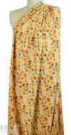 Dutch digital 'Vincent's sunflowers 2' cotton knit Oeko-Tex cert. 1 yard