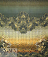 Dutch digital 'taking wing' knit panel Oeko-Tex cert.  2.125 yd