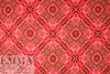 Dutch digital 'pink kaleidoscope' knit Oeko-Tex cert.  1.25 yd