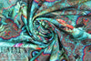 Dutch digital 'crown of the kaleidoscope' cotton knit Oeko-Tex cert. .75 yds