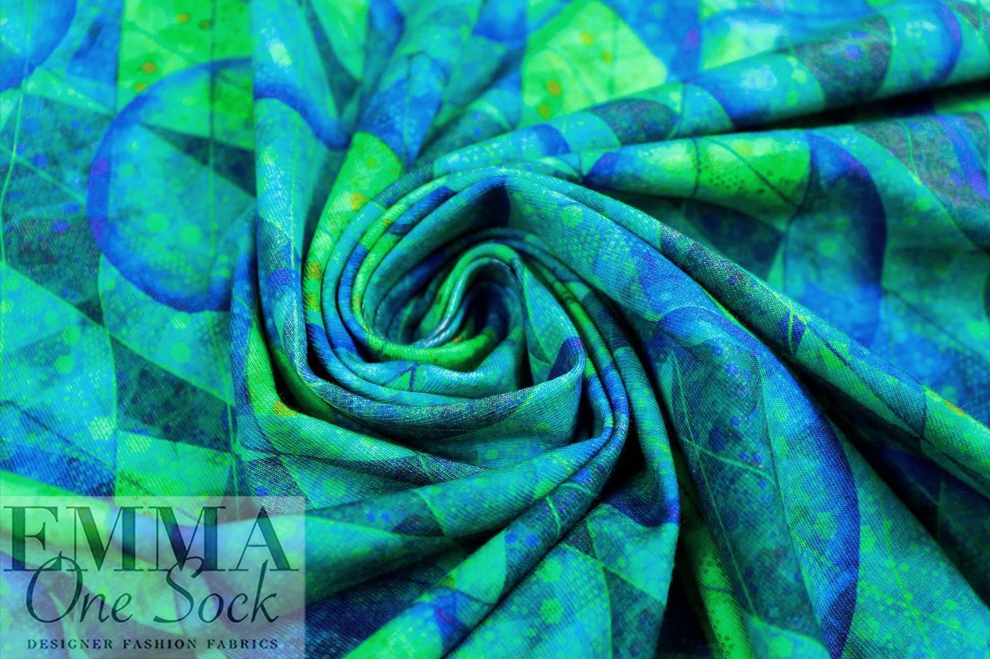 Dutch digital 'argyle dream' knit Oeko-Tex cert.  1.625 yd