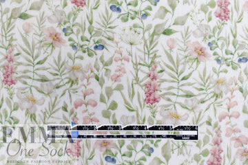 Dutch cotton mouseline, Oeko-Tex certified - meadow 2 yds