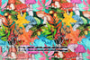 Dutch digital 'mushrooms of the forest' knit Oeko-Tex cert.  1 yard