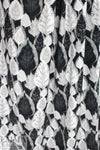Dutch digital 'leaf photogram' cotton knit Oeko-Tex cert.  2 yd