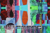 Dutch digital 'collage expression' cotton knit Oeko-Tex cert. 1.25 yd