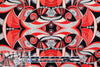 Dutch digital 'art deco kaleidoscope' cotton knit Oeko-Tex cert. 1.5 yd