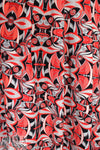 Dutch digital 'art deco kaleidoscope' cotton knit Oeko-Tex cert. 1.5 yd