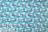 Dutch digital 'hummingbird visit' cotton knit Oeko-Tex cert. .875 yds