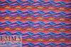 Dutch digital 'fathoms and facets' cotton knit Oeko-Tex cert. .5 yds