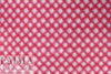 Dutch digital 'daisy shower' cotton knit Oeko-Tex cert. - crimson 1.375 yd
