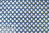 Dutch digital 'daisy shower' cotton knit Oeko-Tex cert. - denim blue .75 yds