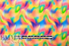 Dutch digital 'airbrushed whirl' cotton knit Oeko-Tex cert. 1.75 yd